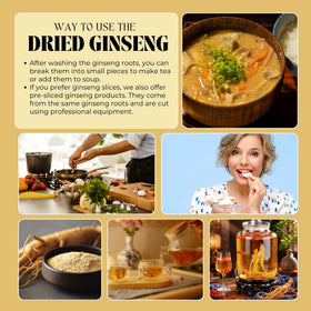 Racines de ginseng HLX prêtes à être utilisées pour le thé
