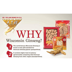 Racines de ginseng Wisconsin dans une tasse de thé