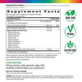 Rainbow Light Calcium Citrate 120 mini-tablettes emballage