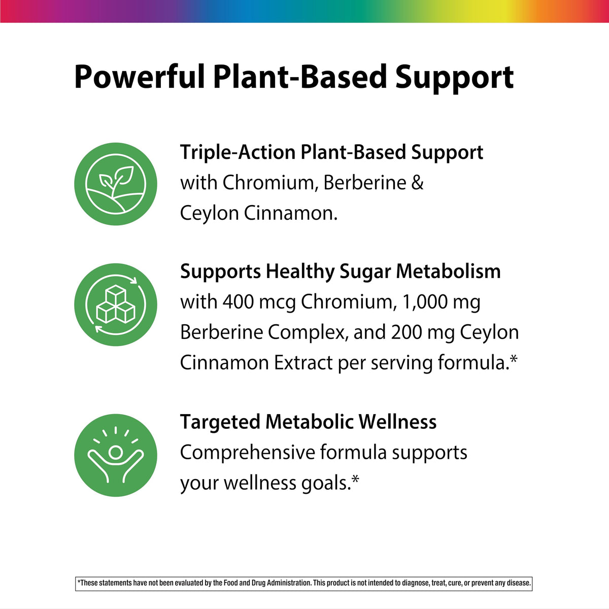 Rainbow Light Complément Alimentaire Berbérine 60 Capsules avec ingrédients naturels