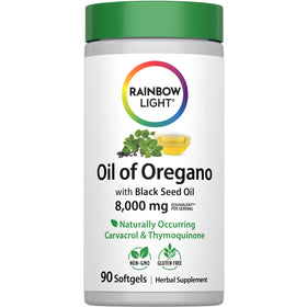 Rainbow Light Huile d'Origan 90 gélules vue avant