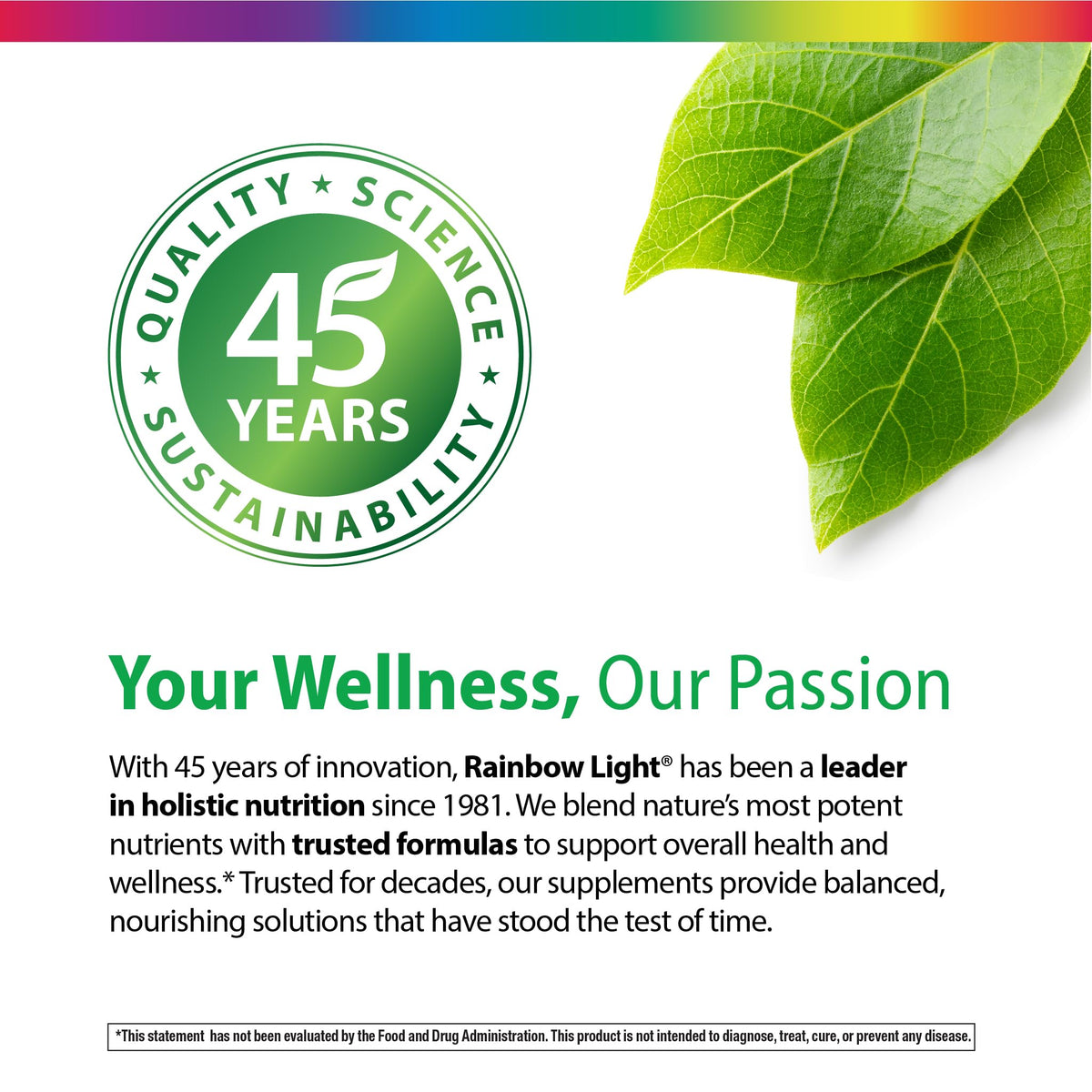 Rainbow Light Lithium Orotate 5 mg capsules vegan dans leur flacon