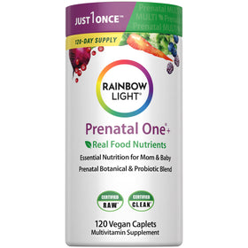 Rainbow Light Multivitamine Prénatale 120 comprimés vue de face