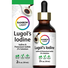 Rainbow Light Solution de Lugol 2% Iode 60 ml vue avant