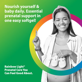Rainbow Light Vitamines DHA prénatales, arrière de l'emballage