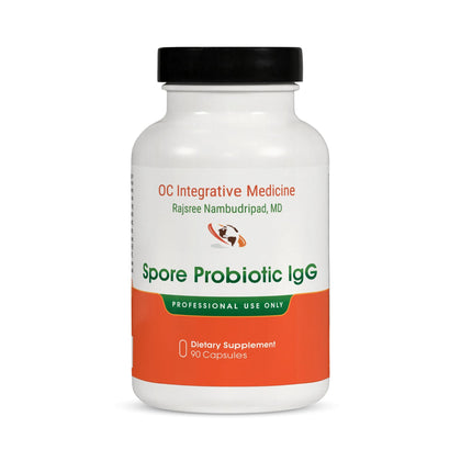 Rajsree Spore Probiotic IgG 90 capsules vue de face
