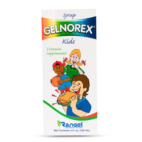 Rangel Gelnorex Sirop de Vitamine B 4oz vue de face