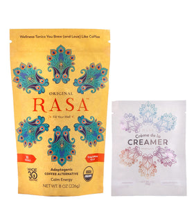 Rasa Koffee alternative au café adaptogène 272g devant un fond neutre