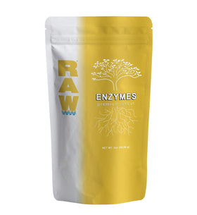 RAW Enzymes 64g devant avec étiquette visible