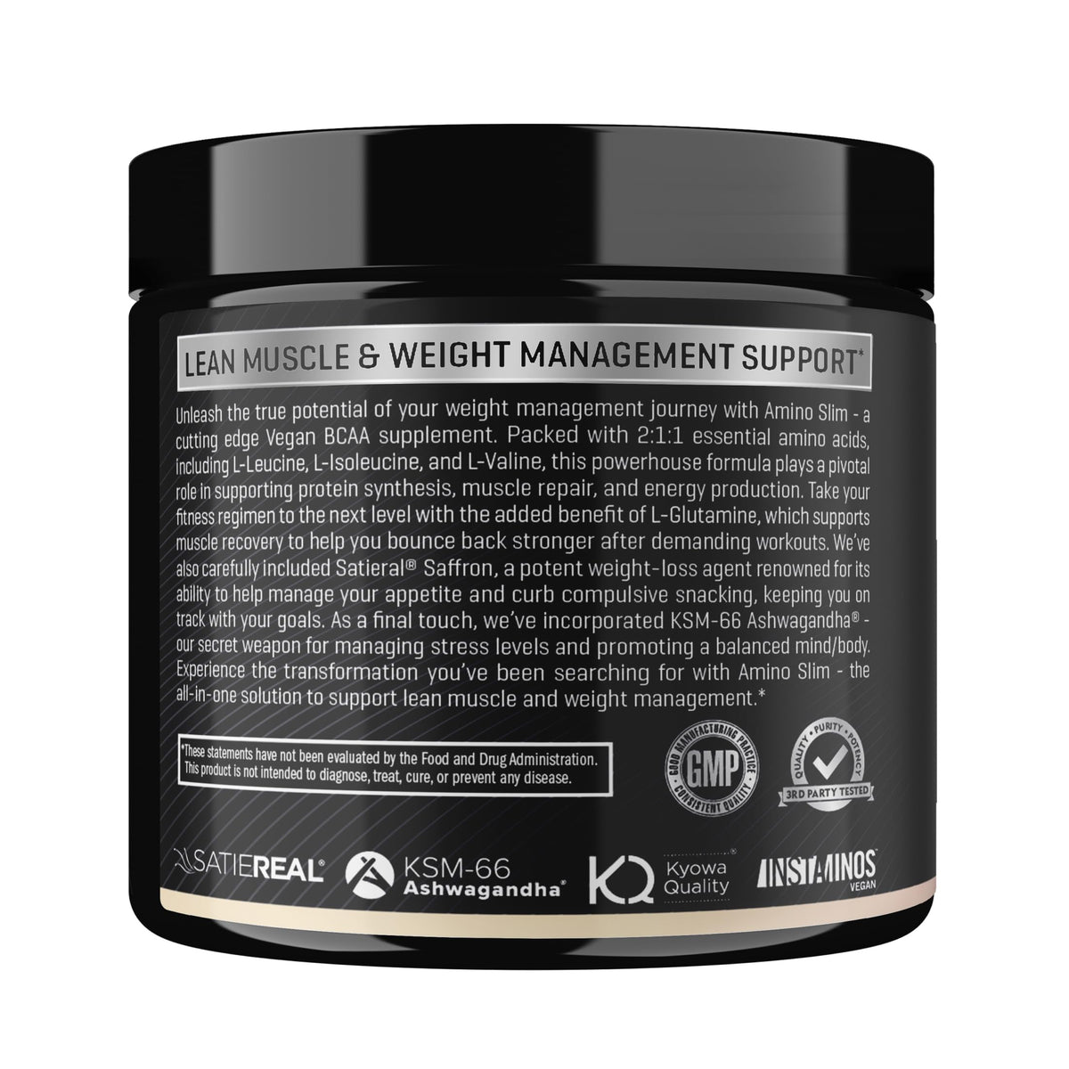 RAW Synergies Amino Slim 240g Framboise Citron - vue de dessus