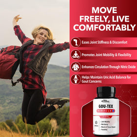 Real Science Gou-Tex 60 capsules vue arrière avec ingrédients