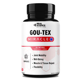 Real Science Gou-Tex 60 capsules vue avant avec étiquette