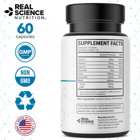 Real Science Nutrition BreatheEasy ingredients list