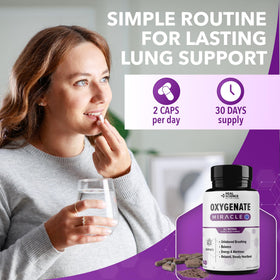 Real Science Nutrition Oxygenate Miracle 60 Caps et sa boîte