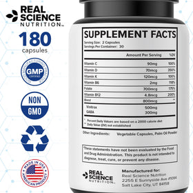 Real Science Nutrition product packaging for Pulmonary Miracle Capsules