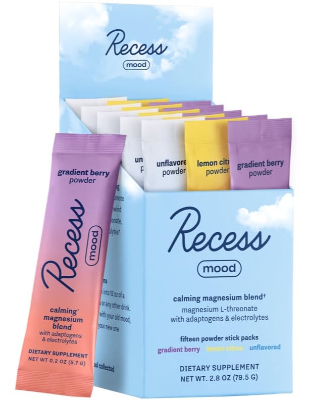 Recess Poudre de Magnésium Mood échantillon 15 sachets vue de face