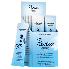 Recess Poudre de Magnésium Unflavorisée sachets avant