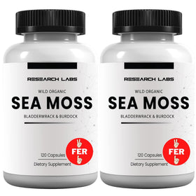 Recherche Labs Mousse de Mer 240 Capsules - Vue de l'emballage avant