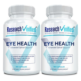 Recherche Vérifiée Compléments Alimentaires pour la Santé des Yeux - 360 Capsules Vue de Face