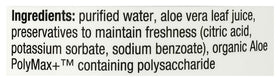 Recommandation d'utilisation du jus d'aloe vera Nature's Way