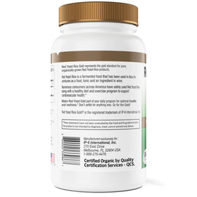 Red Yeast Rice Gold 600 mg capsules - zoom sur le contenu