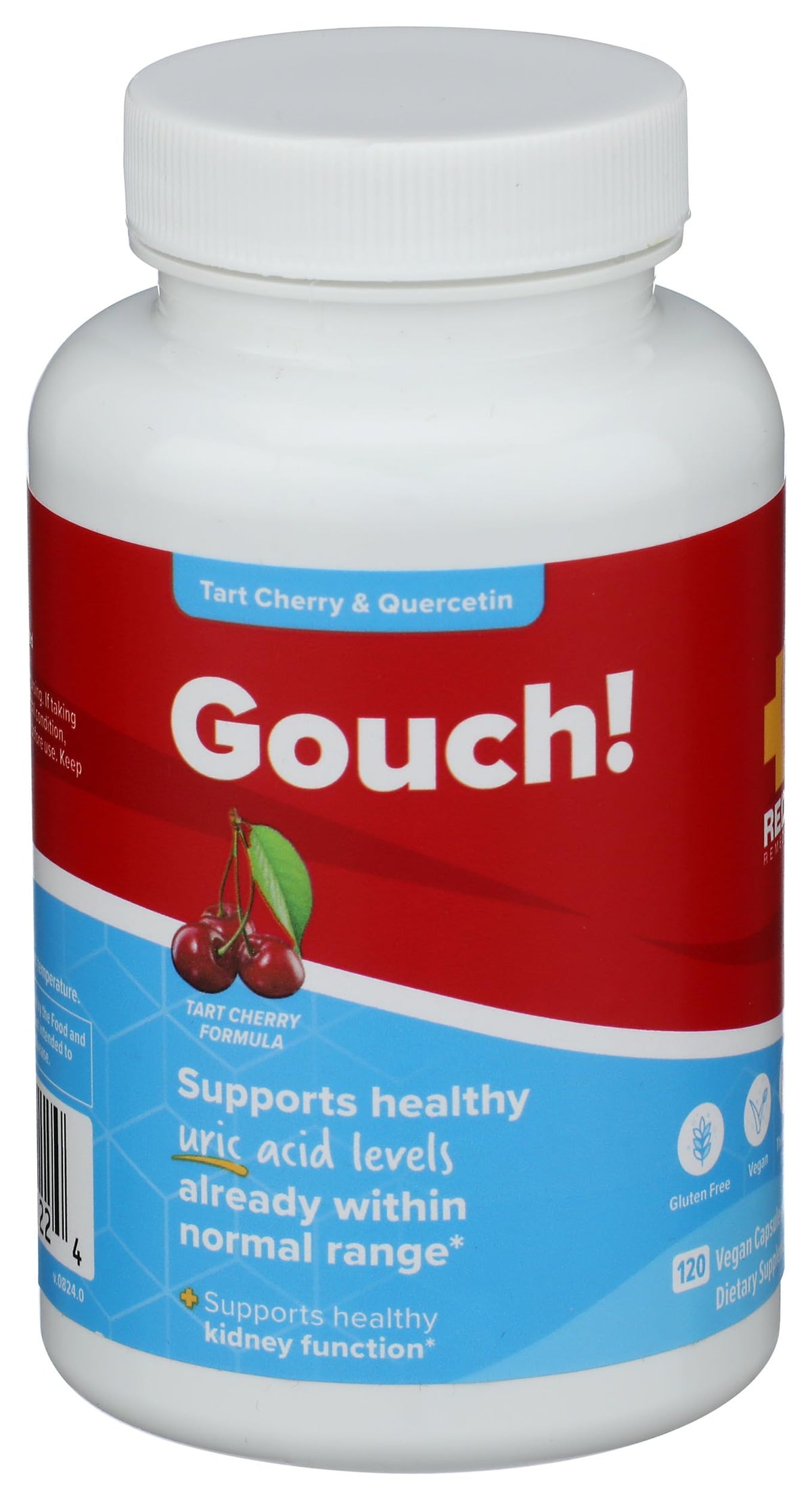 Redd Remedies Gouch! capsules végétales ouvertes