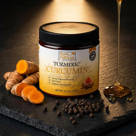 Reddy Naturals Poudre de Curcuma Curcumin 95% Curcuminoïdes avec poivre noir