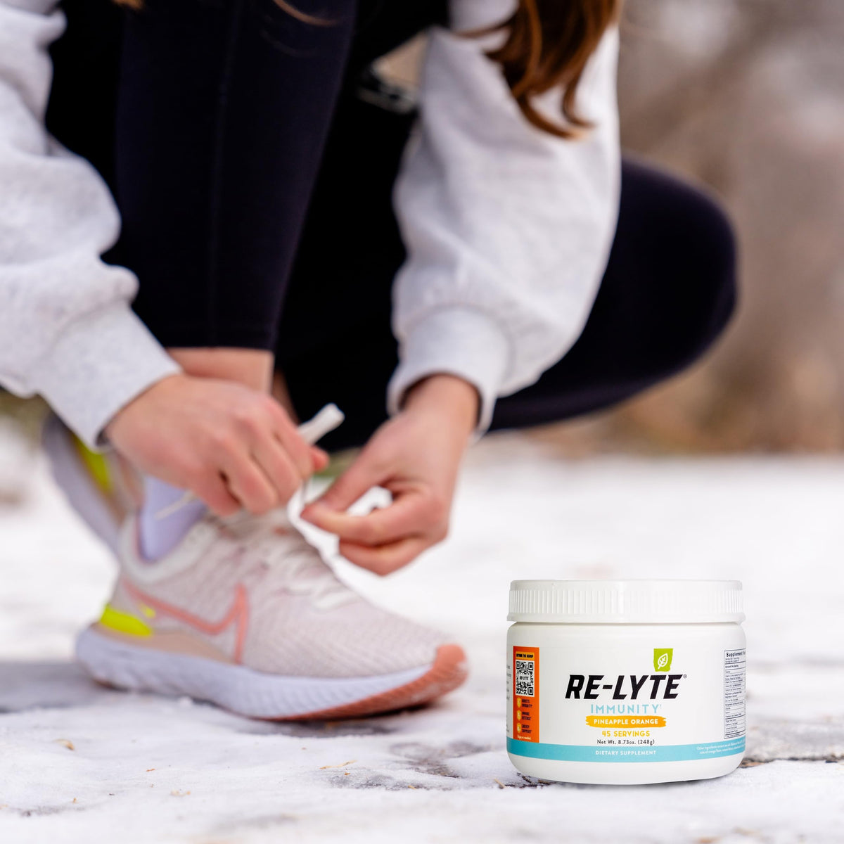 REDMOND Re-Lyte daily wellness mélange multivitaminé ananas orange 308g étiquette