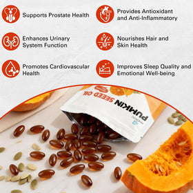 REDOO Huile de Graines de Courge 1500mg étiquette et dosage