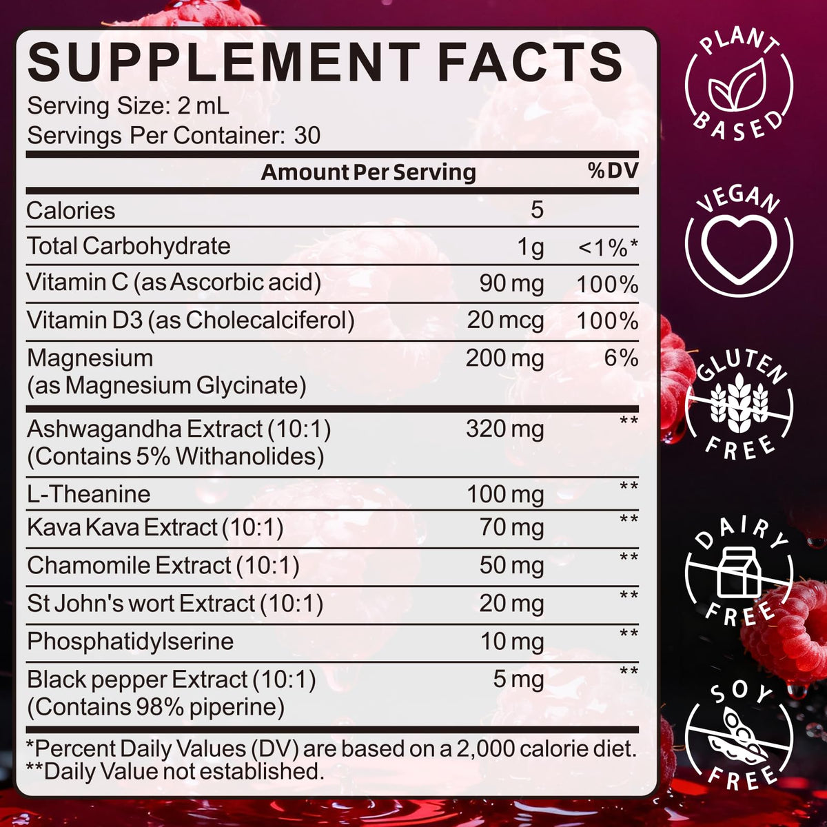 Réducteur de cortisol WellBloom avec fond neutre