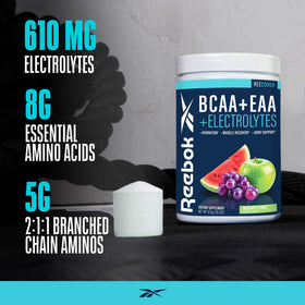 Reebok REEcover BCAA Acides Aminés Pomme Verte vue de dessus