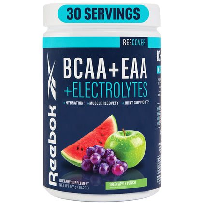Reebok REEcover BCAA Acides Aminés Pomme Verte vue de face