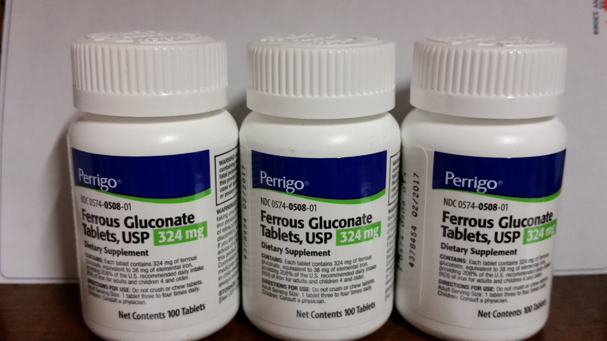 Reededen Gluconate Ferreux 324mg 100 Comprimés emballage