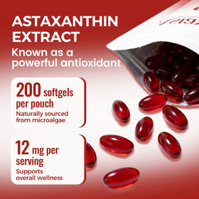 Regpem Astaxanthin 12mg gélules souples avec dosage