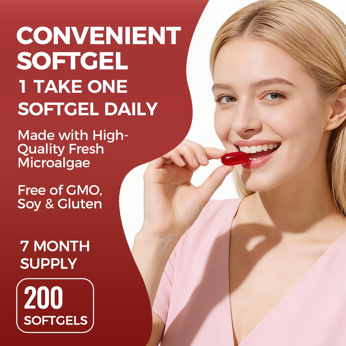 Regpem Astaxanthin 12mg gélules souples avec emballage