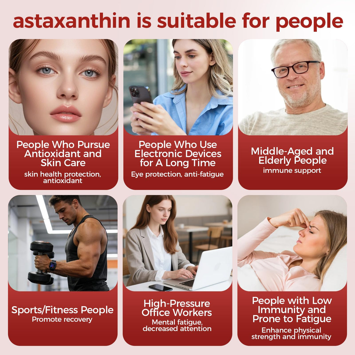 Regpem Astaxanthin 12mg gélules souples en vue lifestyle