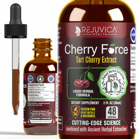 Rejuvica Health Cherry Force extrait de cerise acide 132g devant