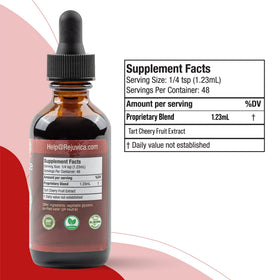 Rejuvica Health Cherry Force extrait de cerise acide 531g en utilisation