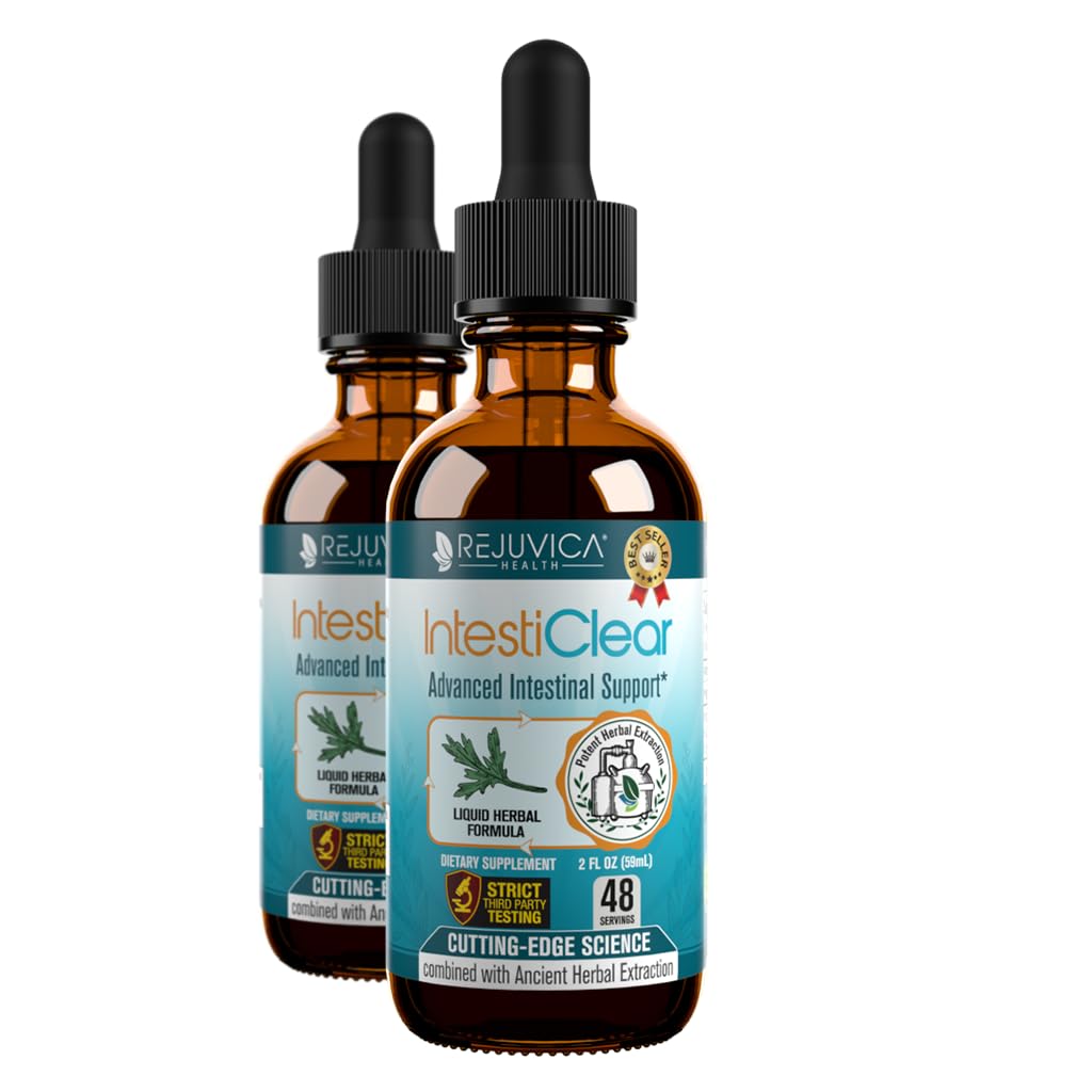 Rejuvica Health IntestiClear bouteille liquide de 381g vue avant