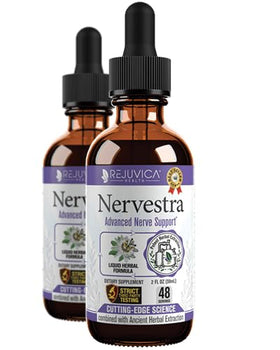 Rejuvica Health Nervestra complément alimentaire liquide 118g vue avant
