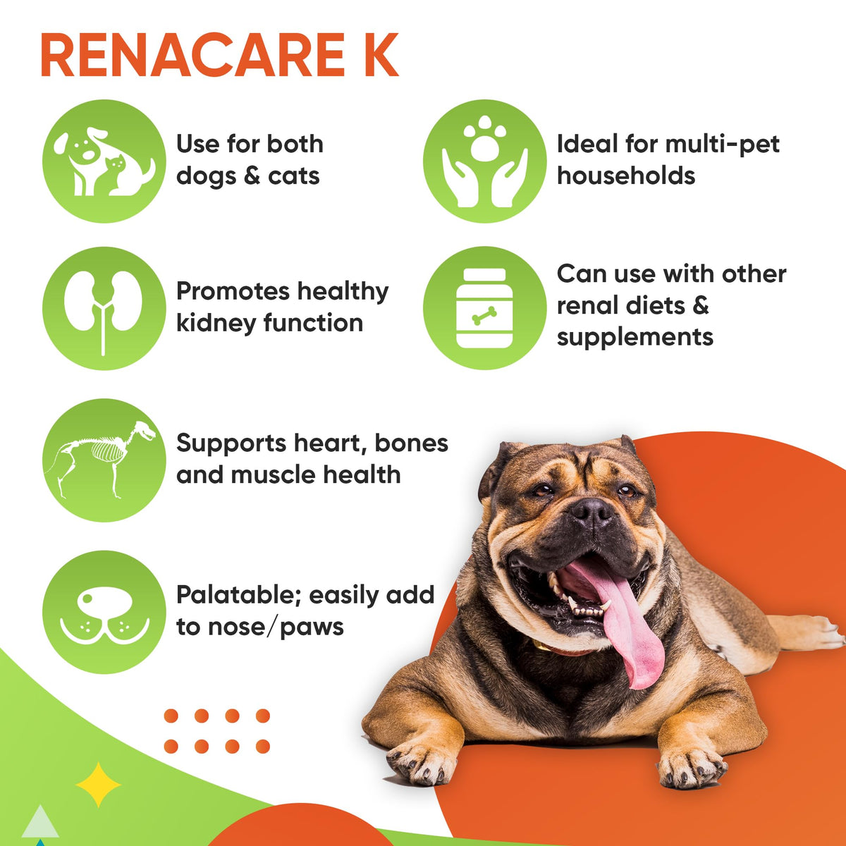 RenaCare K ouvert avec poudre visible