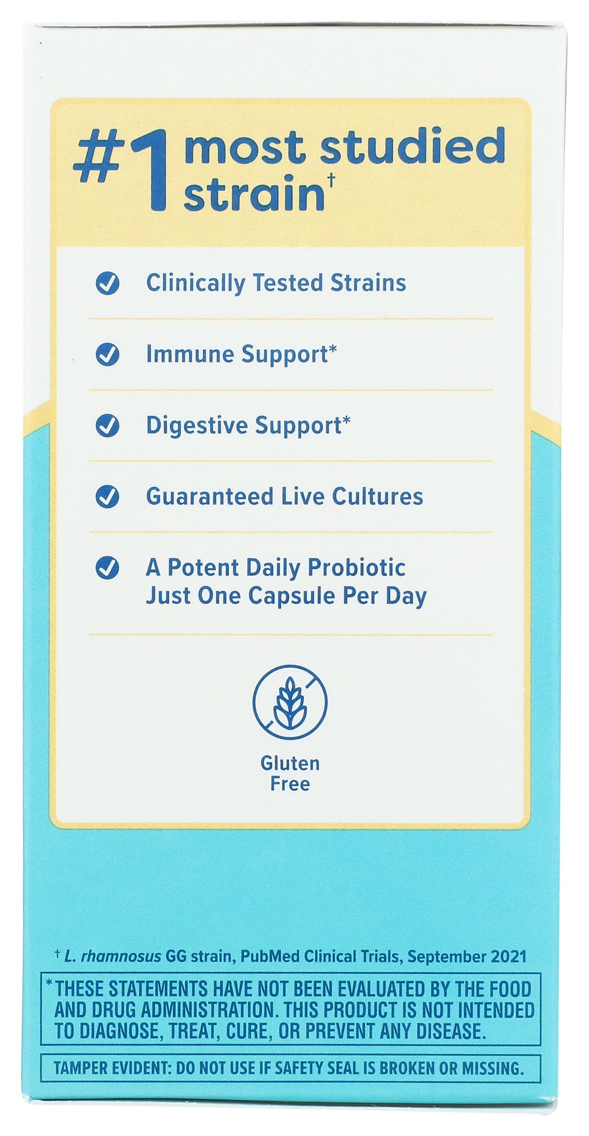 Renew Life PROBIOTIC 150B ULTMT Care en vue de côté