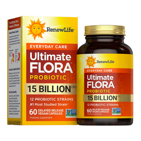 Renew Life Probiotique 15 Milliards CFU flacon de 60 capsules végétariennes