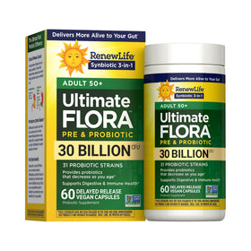 Renew Life Probiotique Adult 50+ flacon de 60 capsules