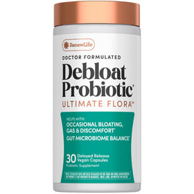 Renew Life Probiotique Debloat 27 souches 41g vue avant