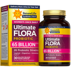 Renew Life Probiotique Femmes 65 milliards CFU Capsules Végétales - Vue de face