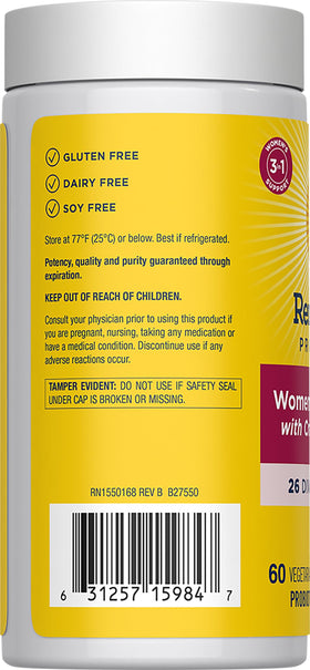Renew Life Probiotique Prébiotique capsules ouvertes