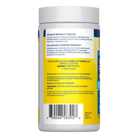 Renew Life Probiotique Ultimate Flora 50 Milliards CFU - vue arrière de l'emballage
