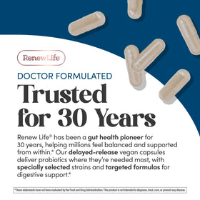 Renew Life Probiotique Ultimate Flora avec 27 souches de probiotiques
