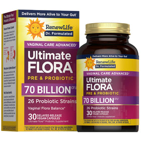 Renew Life Probiotiques pour Femmes 70 Milliards CFU face avant